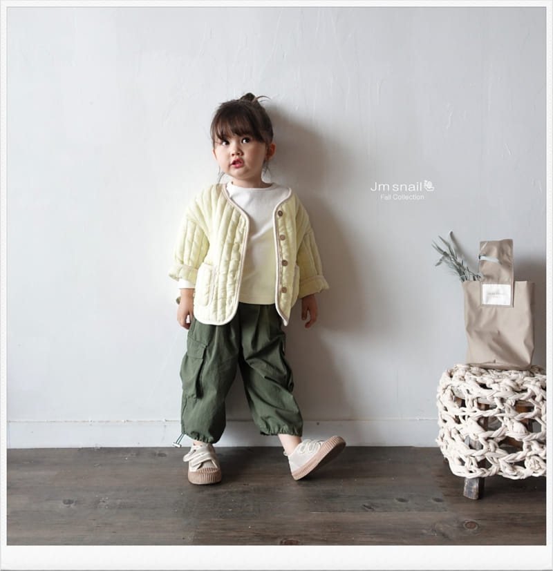 Jm Snail - Korean Children Fashion - #littlefashionista - Quilting Jumper - 7