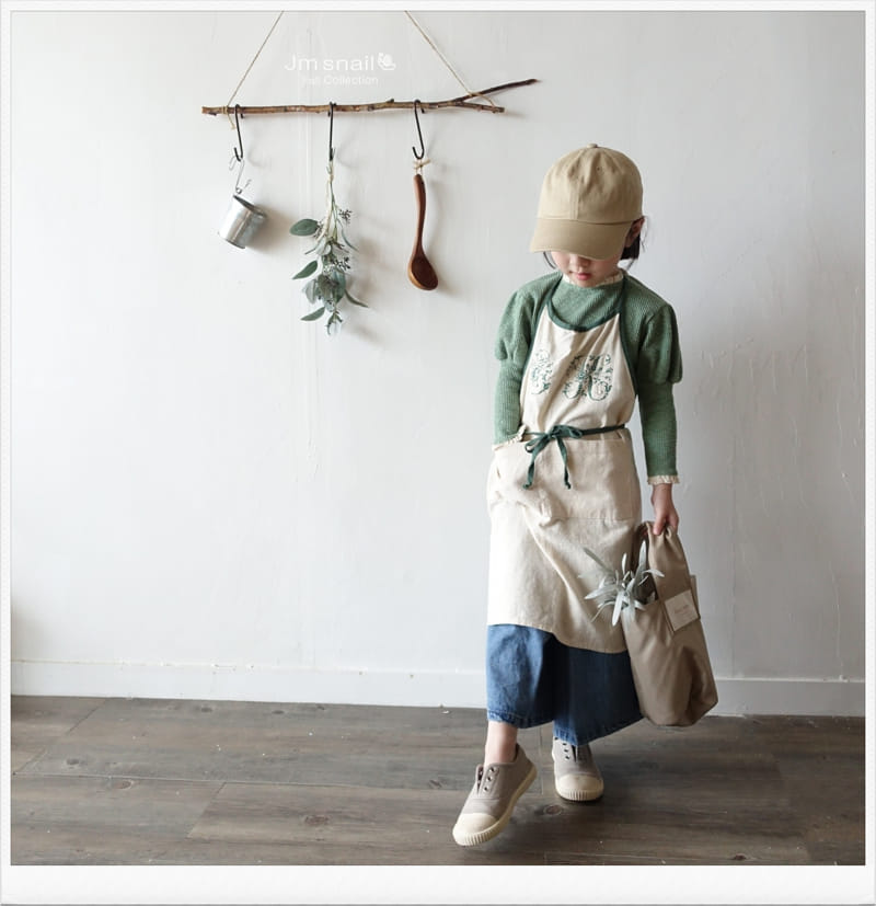 Jm Snail - Korean Children Fashion - #magicofchildhood - Potin Apron - 9