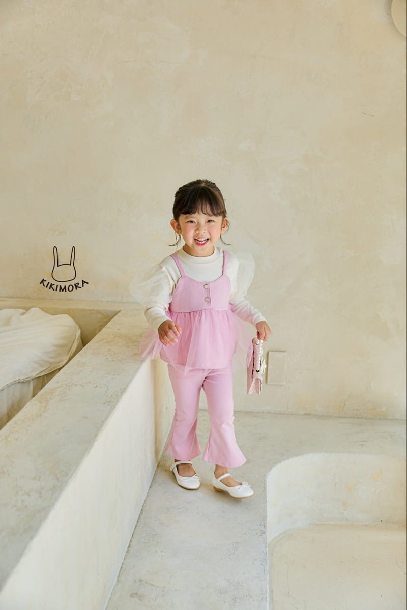 Kikimora - Korean Children Fashion - #childofig - Angel Puff Tee - 3