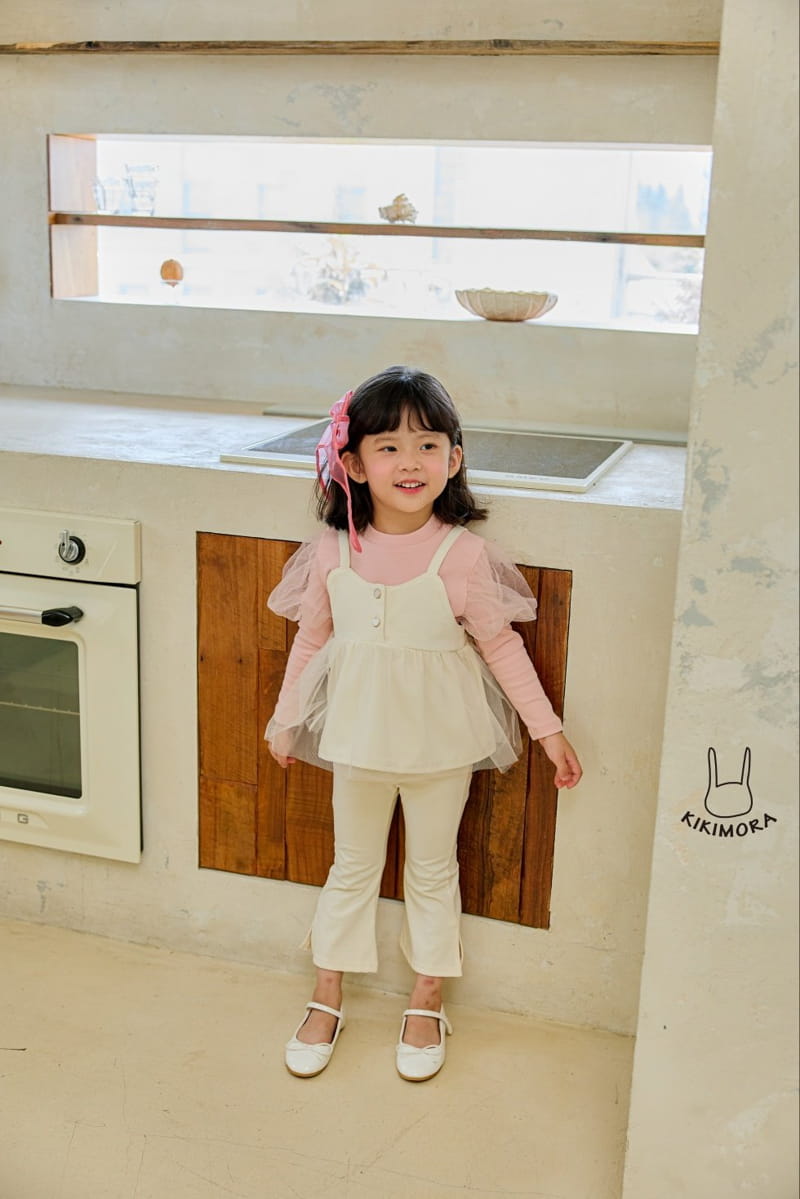 Kikimora - Korean Children Fashion - #kidsshorts - Angel Puff Tee - 8