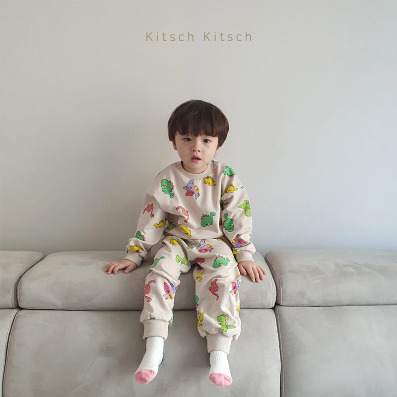 Kitsch Kitsch - Korean Children Fashion - #childrensboutique - Sweet Top Bottom Set - 9