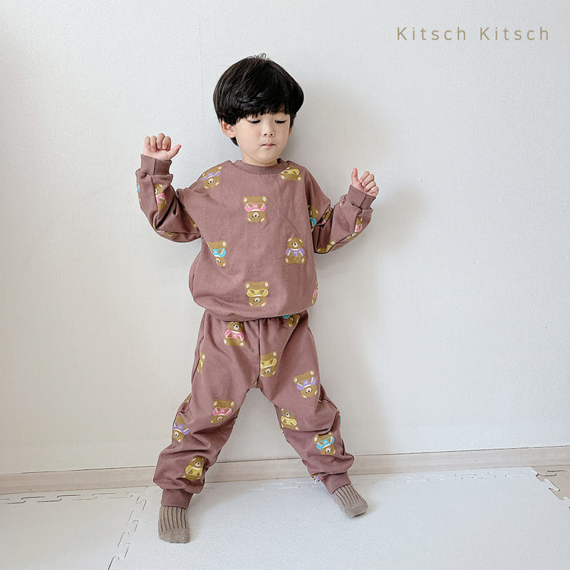 Kitsch Kitsch - Korean Children Fashion - #designkidswear - Sweet Top Bottom Set - 10