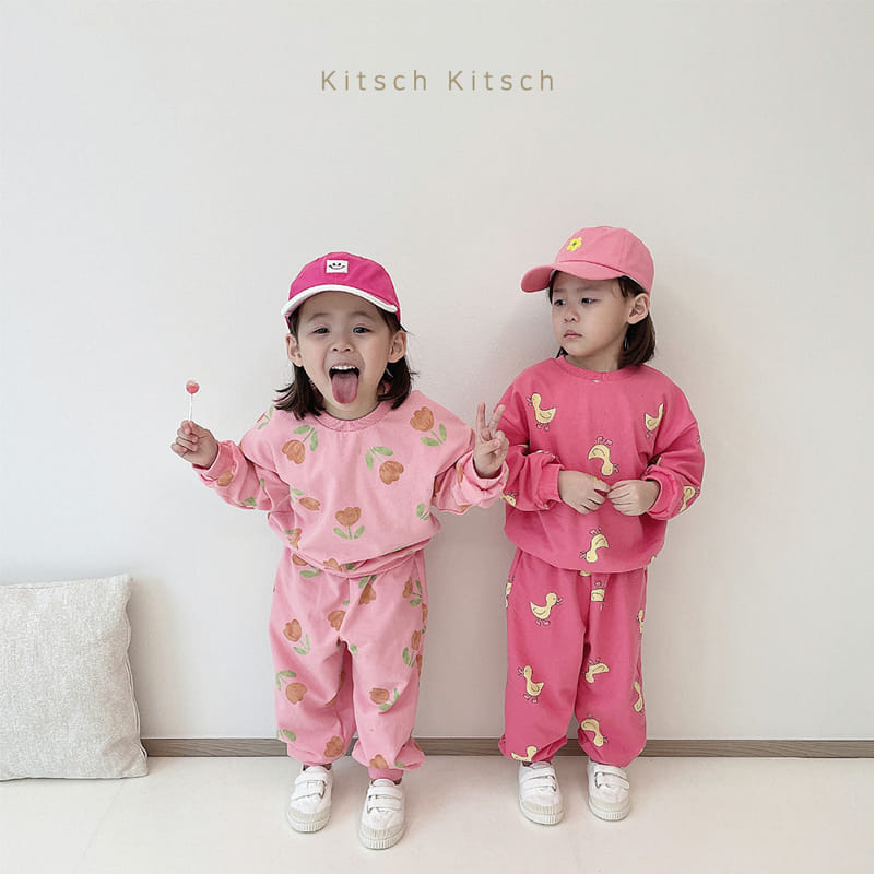 Kitsch Kitsch - Korean Children Fashion - #prettylittlegirls - Sweet Top Bottom Set - 6