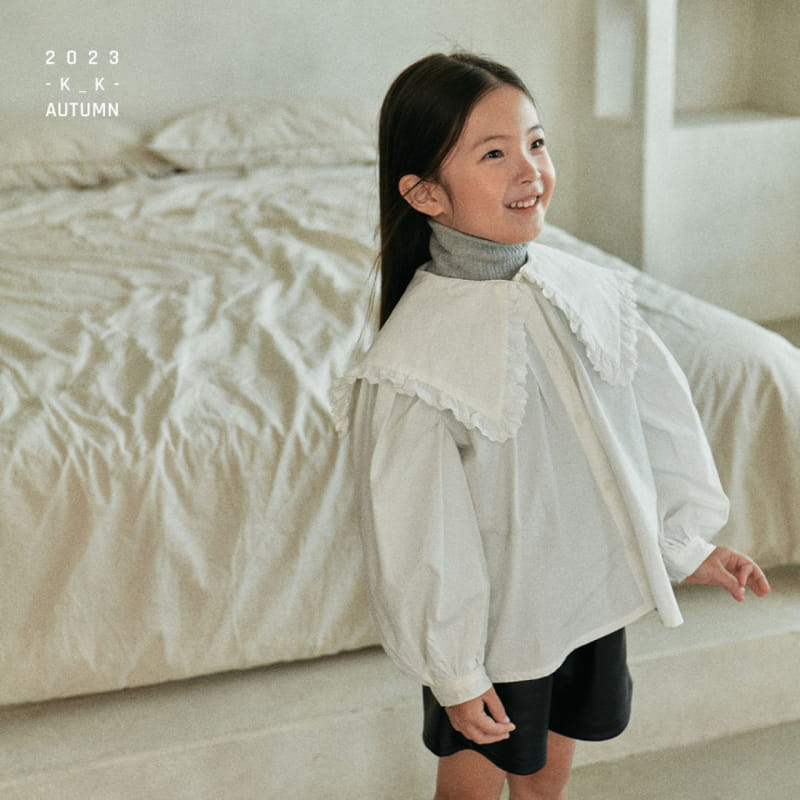 Kk - Korean Children Fashion - #kidzfashiontrend - Coco Leather Sambuu Pants - 4