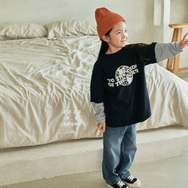 Kk - Korean Children Fashion - #childofig - Us Layered Tee - 9