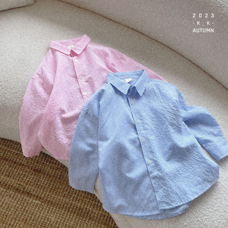 Kk - Korean Children Fashion - #childofig - Better Check Shirt