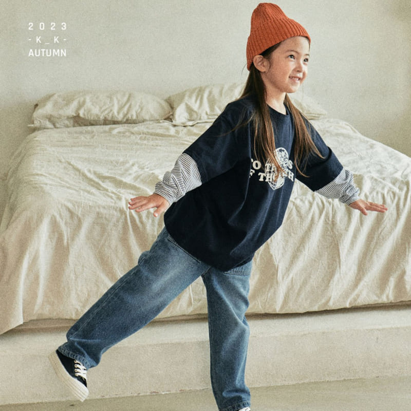 Kk - Korean Children Fashion - #designkidswear - Us Layered Tee - 11