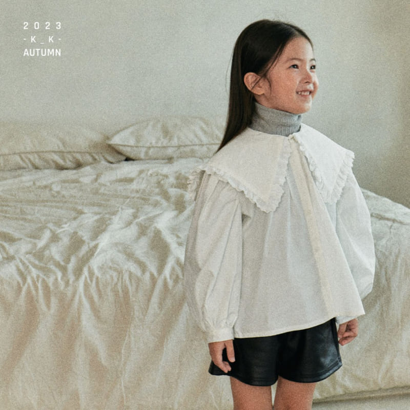 Kk - Korean Children Fashion - #littlefashionista - Coco Leather Sambuu Pants - 5