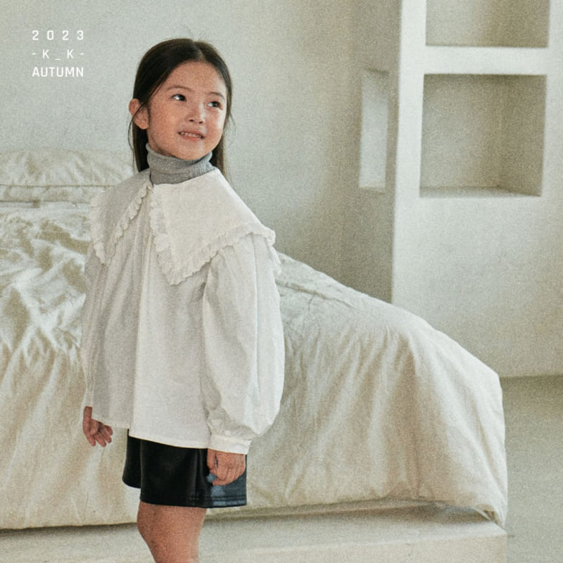 Kk - Korean Children Fashion - #minifashionista - Coco Leather Sambuu Pants - 7