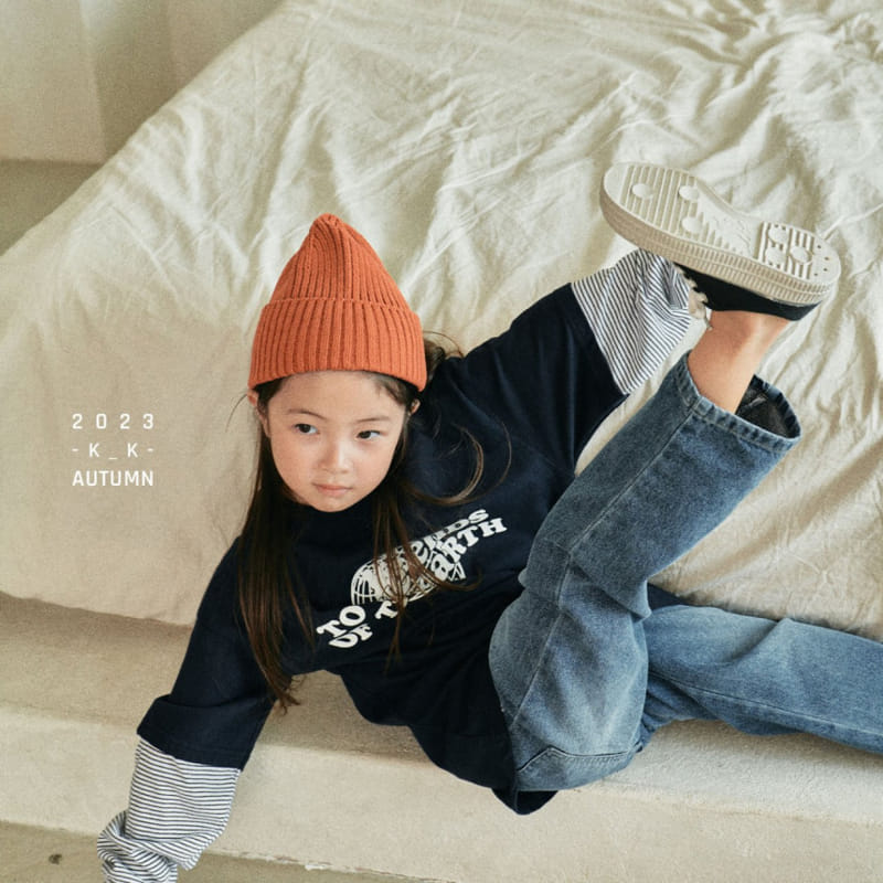 Kk - Korean Children Fashion - #prettylittlegirls - Us Layered Tee - 5