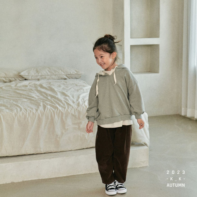 Kk - Korean Children Fashion - #stylishchildhood - Open Hoody Tee - 9