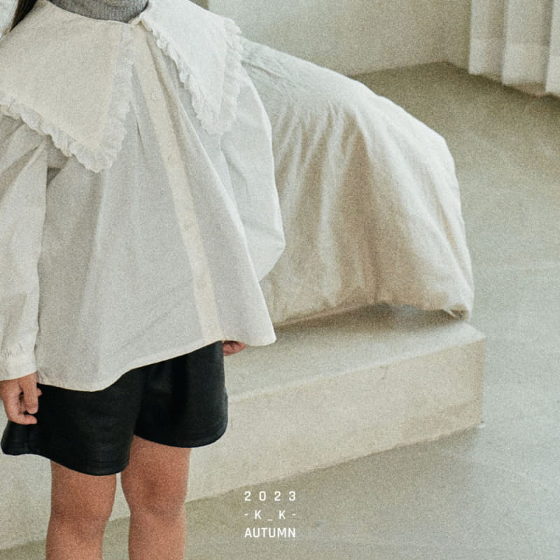 Kk - Korean Children Fashion - #todddlerfashion - Coco Leather Sambuu Pants - 9