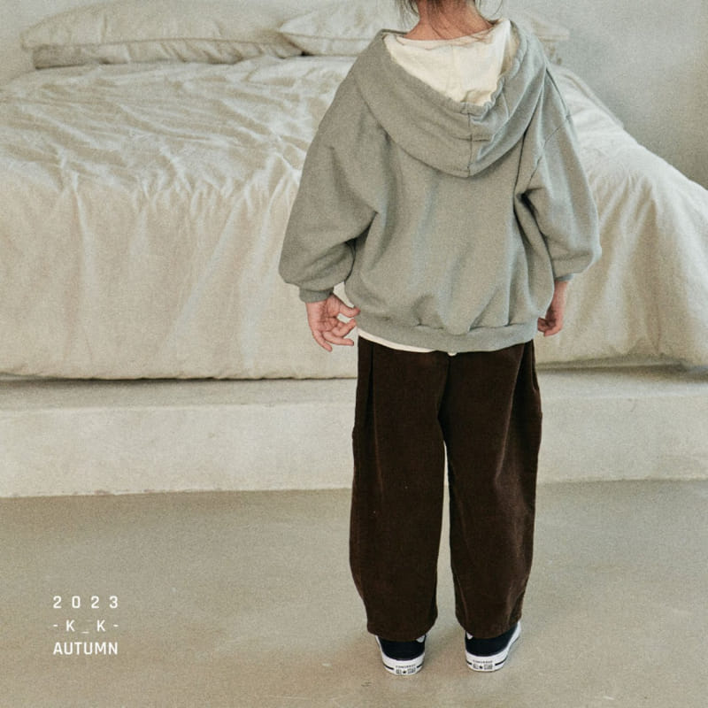 Kk - Korean Children Fashion - #todddlerfashion - Open Hoody Tee - 7