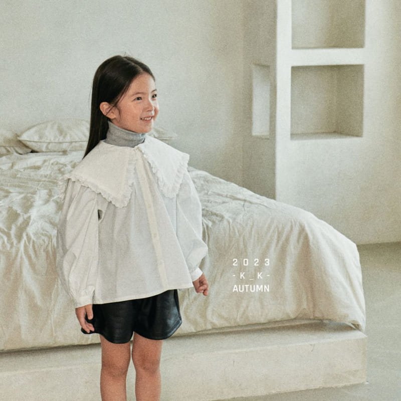 Kk - Korean Children Fashion - #toddlerclothing - Coco Leather Sambuu Pants - 10