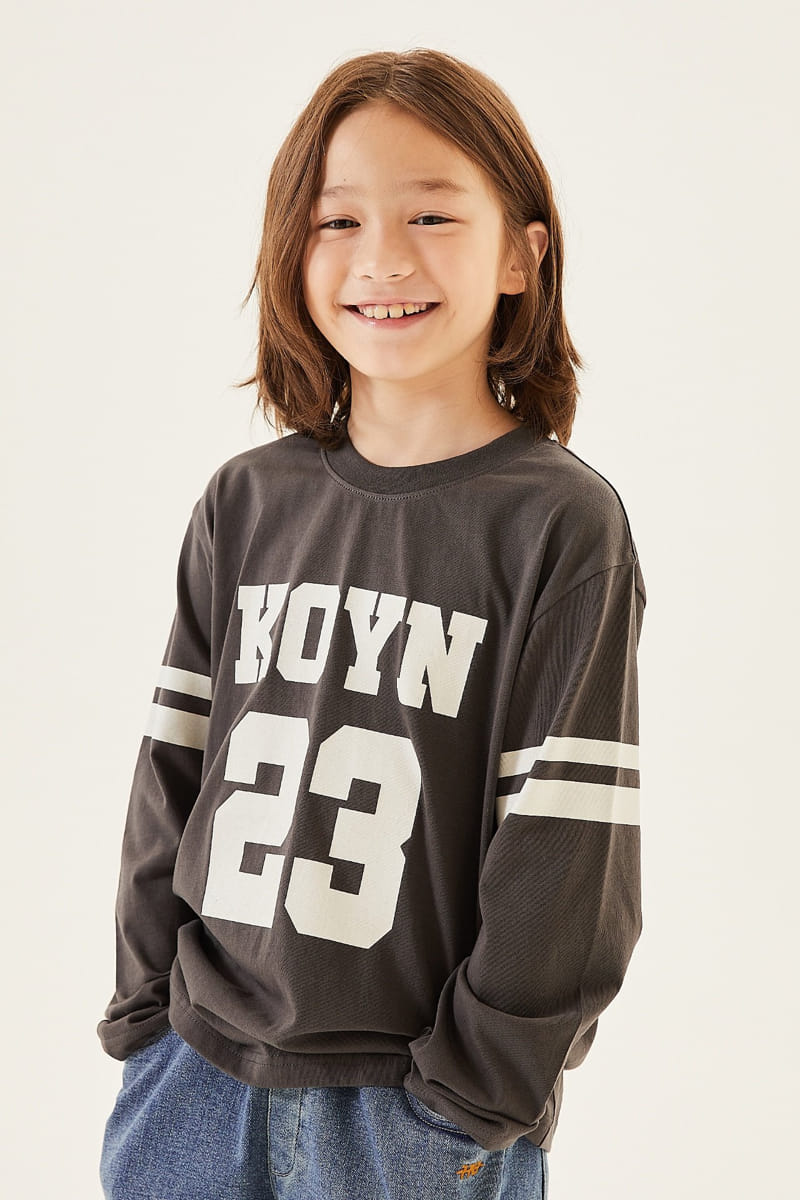 Kokoyarn - Korean Junior Fashion - #todddlerfashion - Number 23 Tee - 7