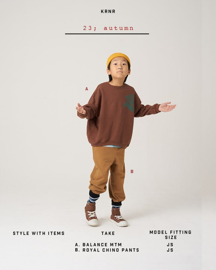Kurenard - Korean Children Fashion - #Kfashion4kids - Balance Sweatshirt - 8