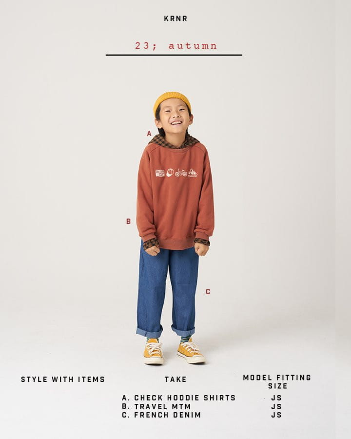 Kurenard - Korean Children Fashion - #childofig - Travle Sweatshirt - 6
