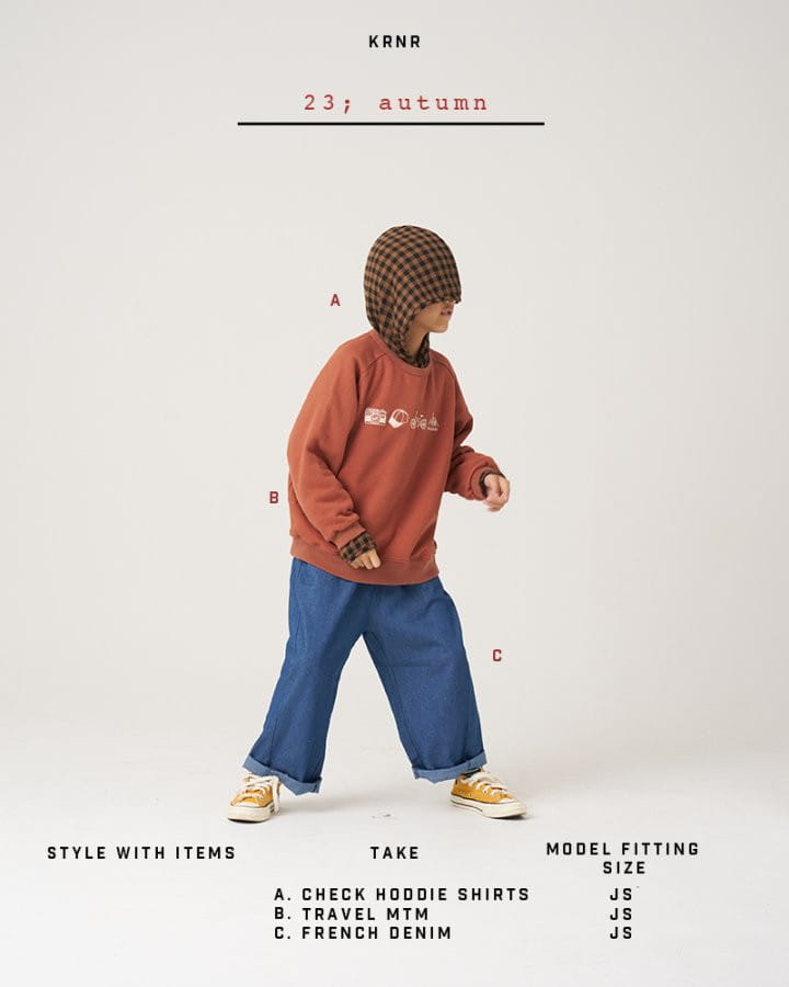Kurenard - Korean Children Fashion - #childrensboutique - Travle Sweatshirt - 7