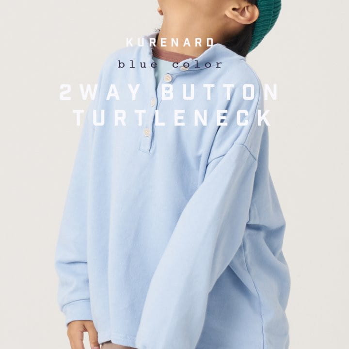 Kurenard - Korean Children Fashion - #designkidswear - Two Way Turtleneck Tee