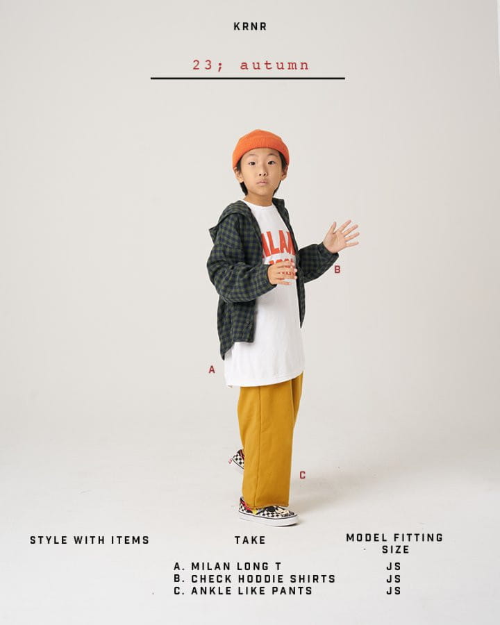 Kurenard - Korean Children Fashion - #discoveringself - Milano Tee - 11