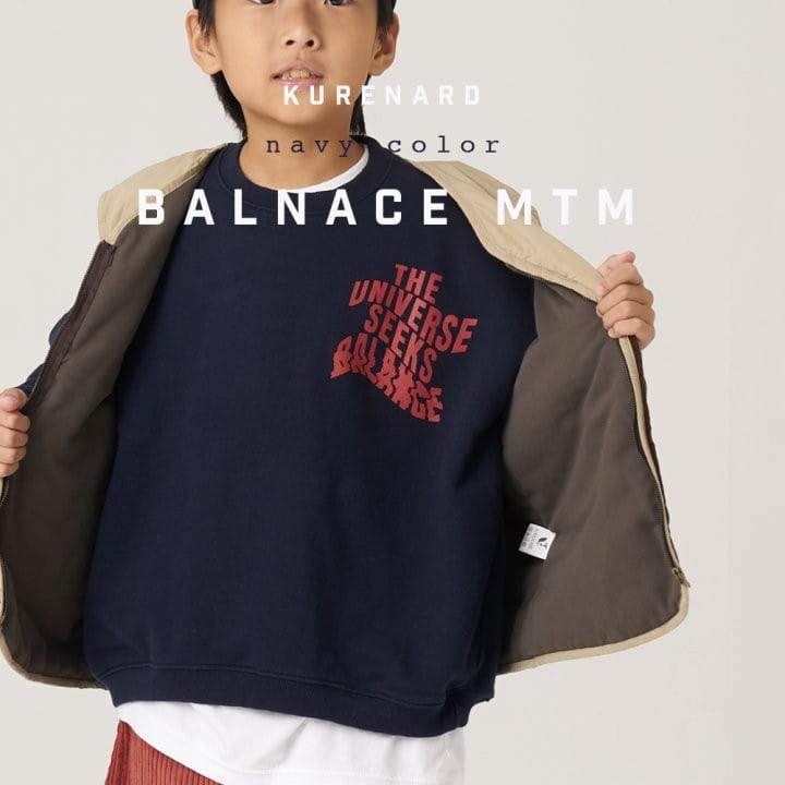 Kurenard - Korean Children Fashion - #discoveringself - Balance Sweatshirt - 4