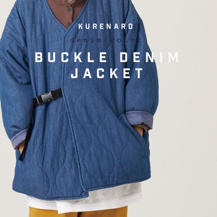 Kurenard - Korean Children Fashion - #fashionkids - Buckle Jacket