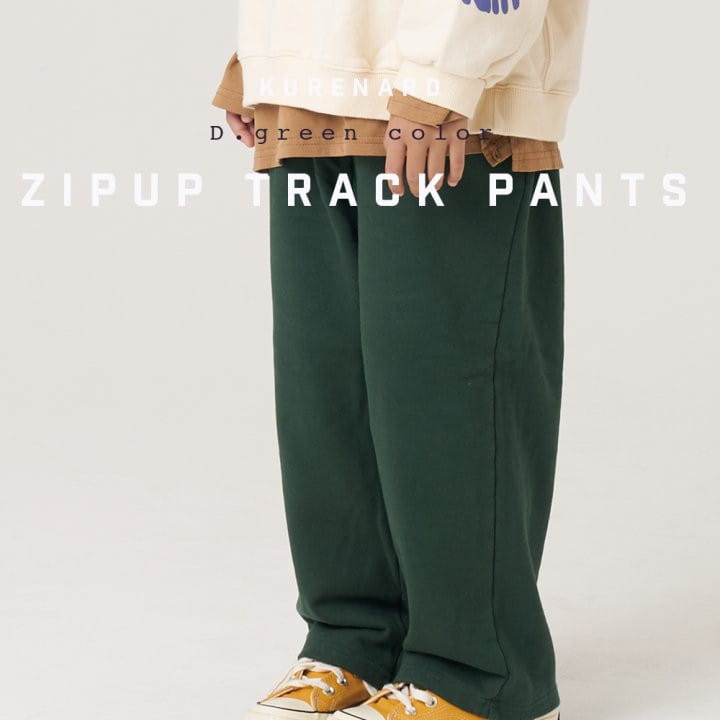 Kurenard - Korean Children Fashion - #fashionkids - Zip-up Pants - 5