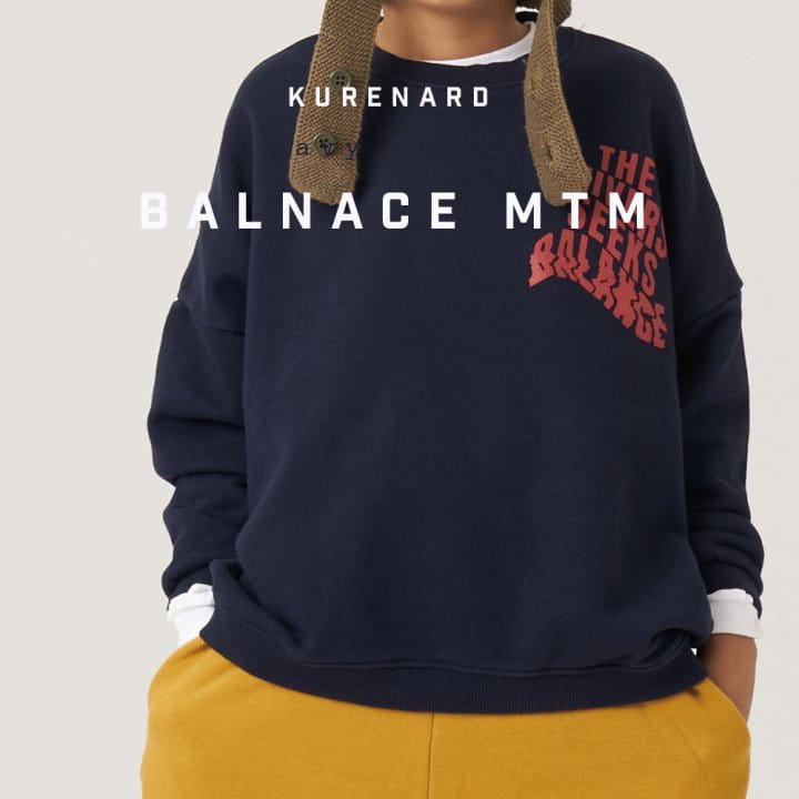 Kurenard - Korean Children Fashion - #kidsshorts - Balance Sweatshirt - 5
