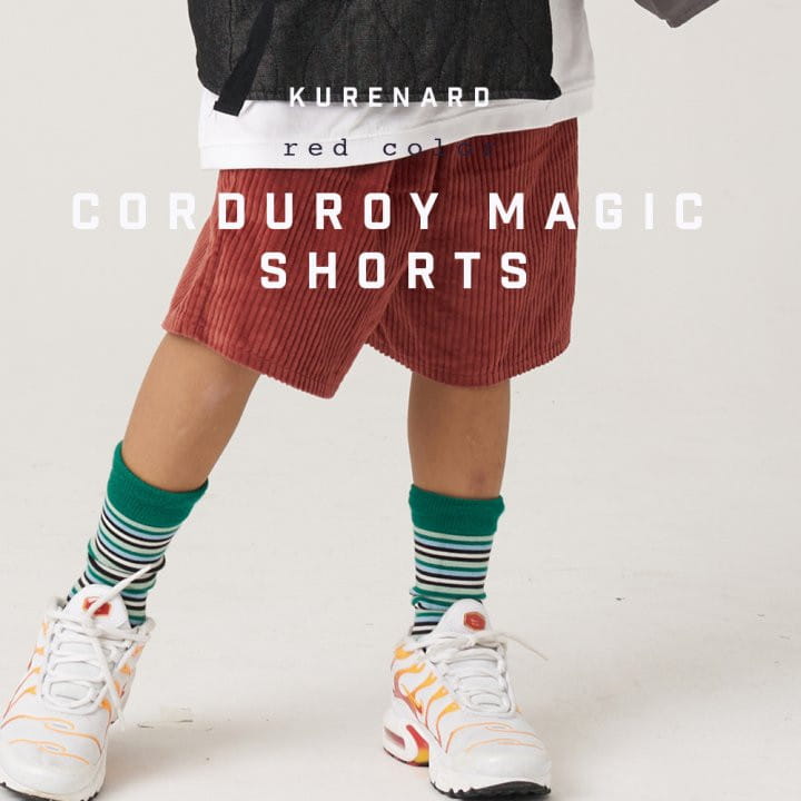 Kurenard - Korean Children Fashion - #kidsshorts - Rib Magic Shorts - 3