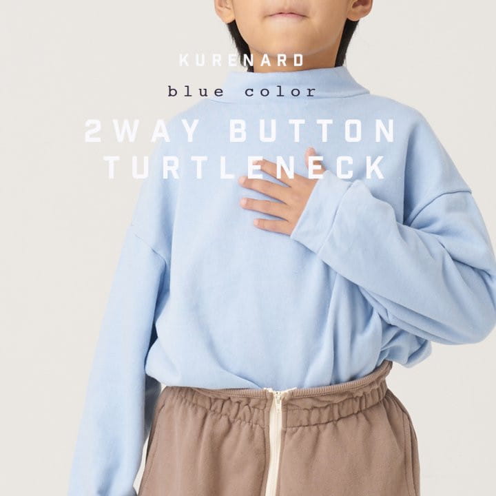 Kurenard - Korean Children Fashion - #kidsstore - Two Way Turtleneck Tee - 5
