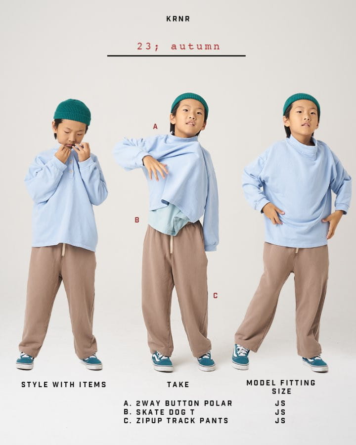 Kurenard - Korean Children Fashion - #kidzfashiontrend - Two Way Turtleneck Tee - 6