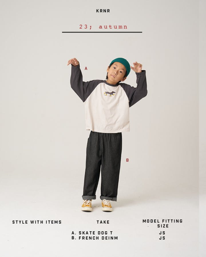 Kurenard - Korean Children Fashion - #kidzfashiontrend - Skate Tee - 10