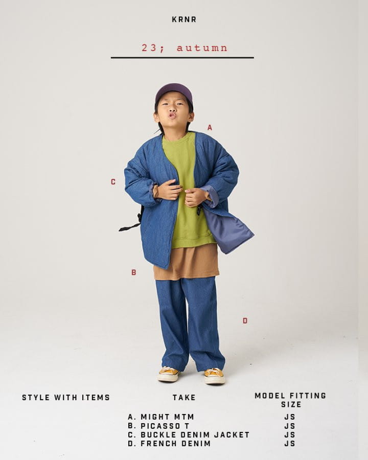 Kurenard - Korean Children Fashion - #kidzfashiontrend - French Jeans - 9