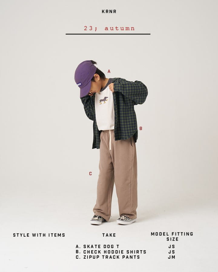 Kurenard - Korean Children Fashion - #kidzfashiontrend - Zip-up Pants - 8