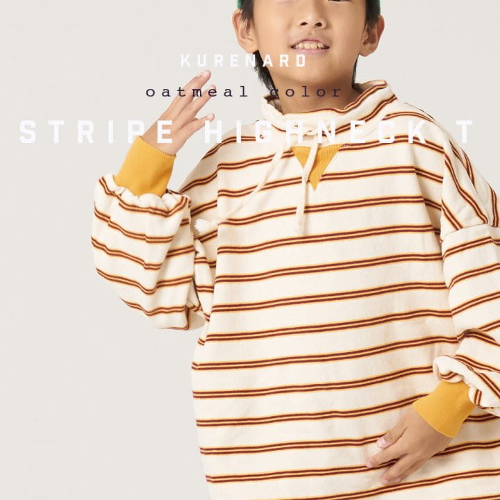 Kurenard - Korean Children Fashion - #magicofchildhood - Stripes Tee