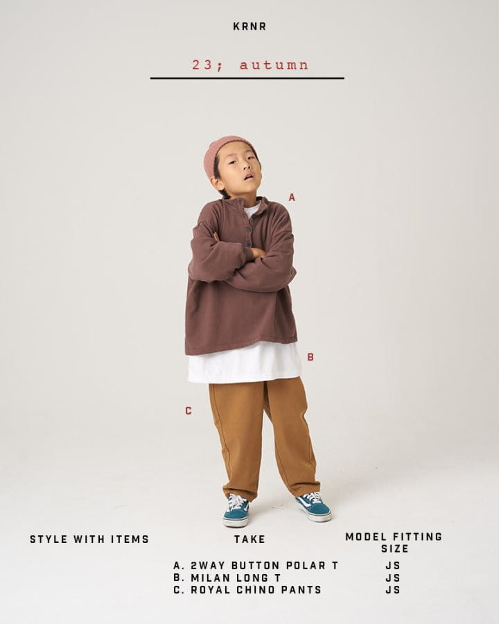 Kurenard - Korean Children Fashion - #minifashionista - Two Way Turtleneck Tee - 10