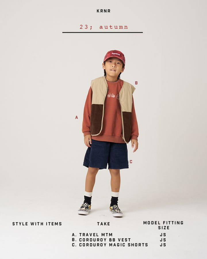 Kurenard - Korean Children Fashion - #minifashionista - Rib BB Vest - 6