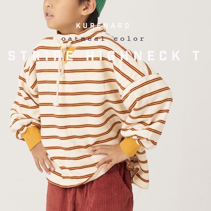 Kurenard - Korean Children Fashion - #minifashionista - Stripes Tee - 2