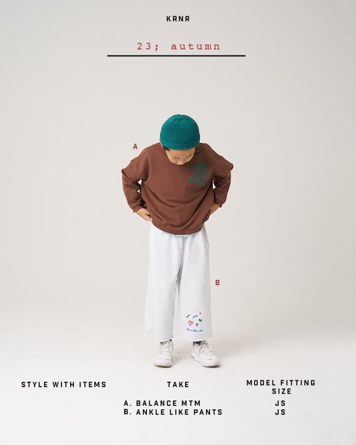 Kurenard - Korean Children Fashion - #prettylittlegirls - Balance Sweatshirt - 12