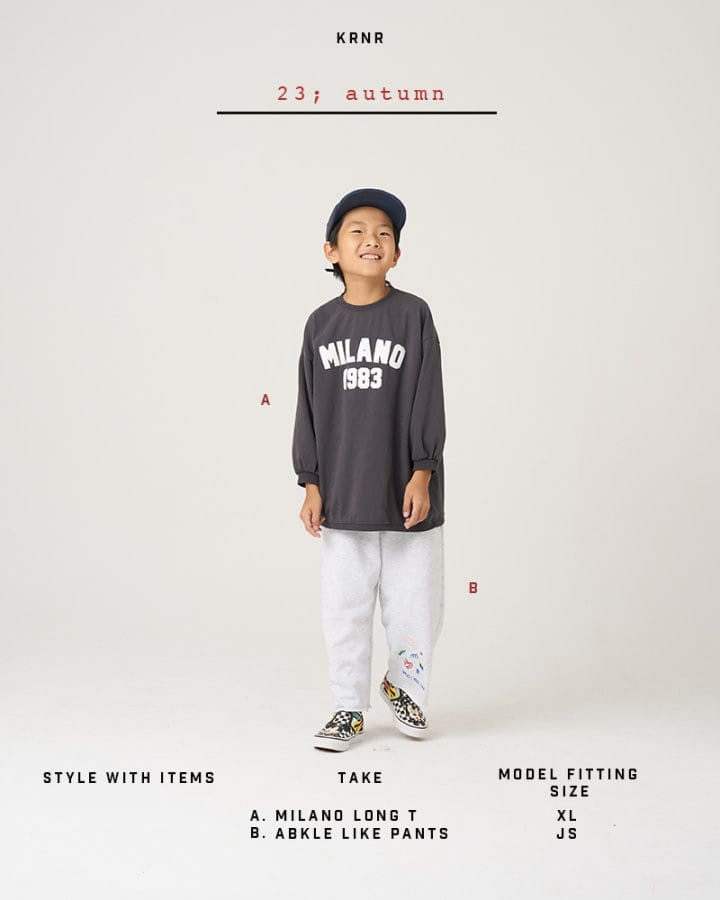 Kurenard - Korean Children Fashion - #minifashionista - Milano Tee - 4
