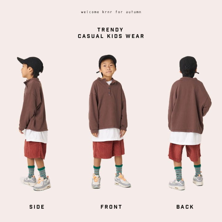 Kurenard - Korean Children Fashion - #todddlerfashion - Two Way Turtleneck Tee - 12