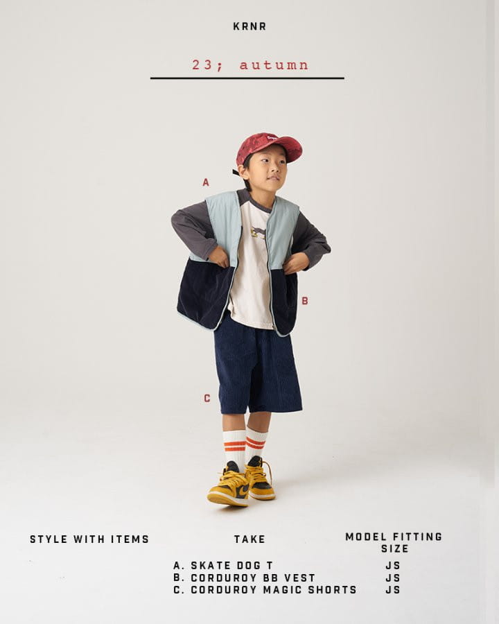 Kurenard - Korean Children Fashion - #todddlerfashion - Rib BB Vest - 8