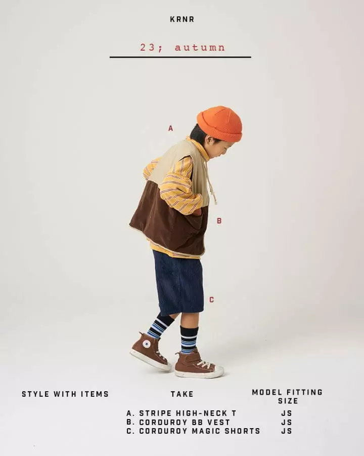Kurenard - Korean Children Fashion - #toddlerclothing - Rib Magic Shorts - 12