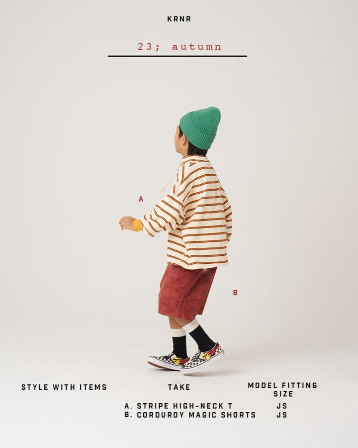 Kurenard - Korean Children Fashion - #toddlerclothing - Stripes Tee - 5