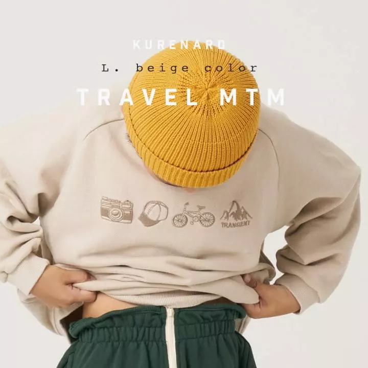 Kurenard - Korean Children Fashion - #todddlerfashion - Travle Sweatshirt - 4