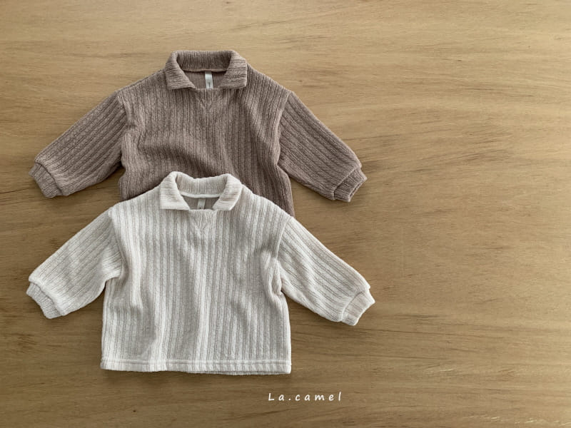 La Camel - Korean Children Fashion - #kidsshorts - Moco Knit Tee - 8