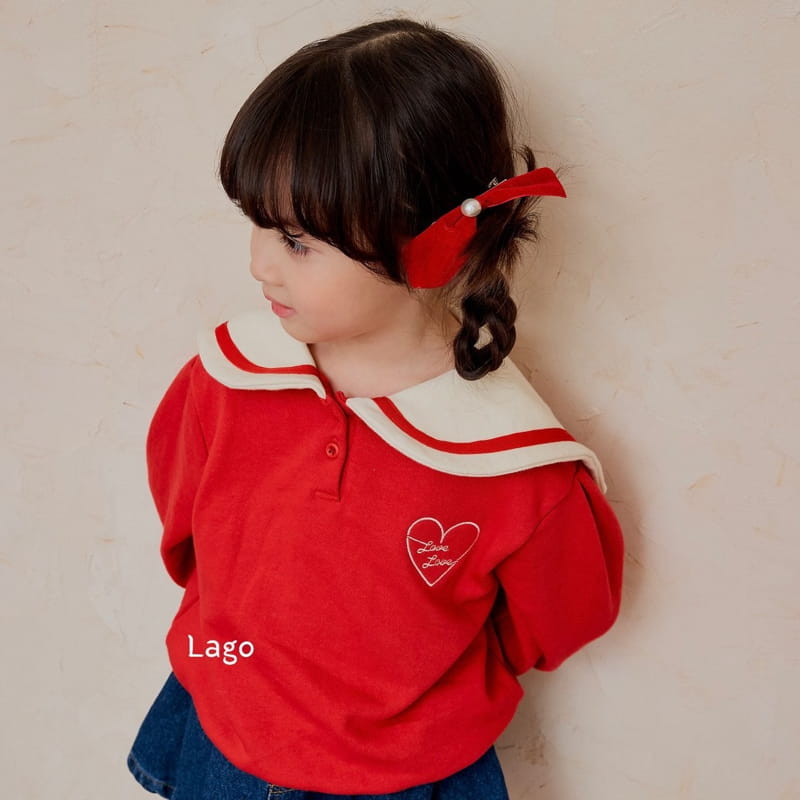 Lago - Korean Children Fashion - #childofig - Velvet Ribbon Hairpin - 9
