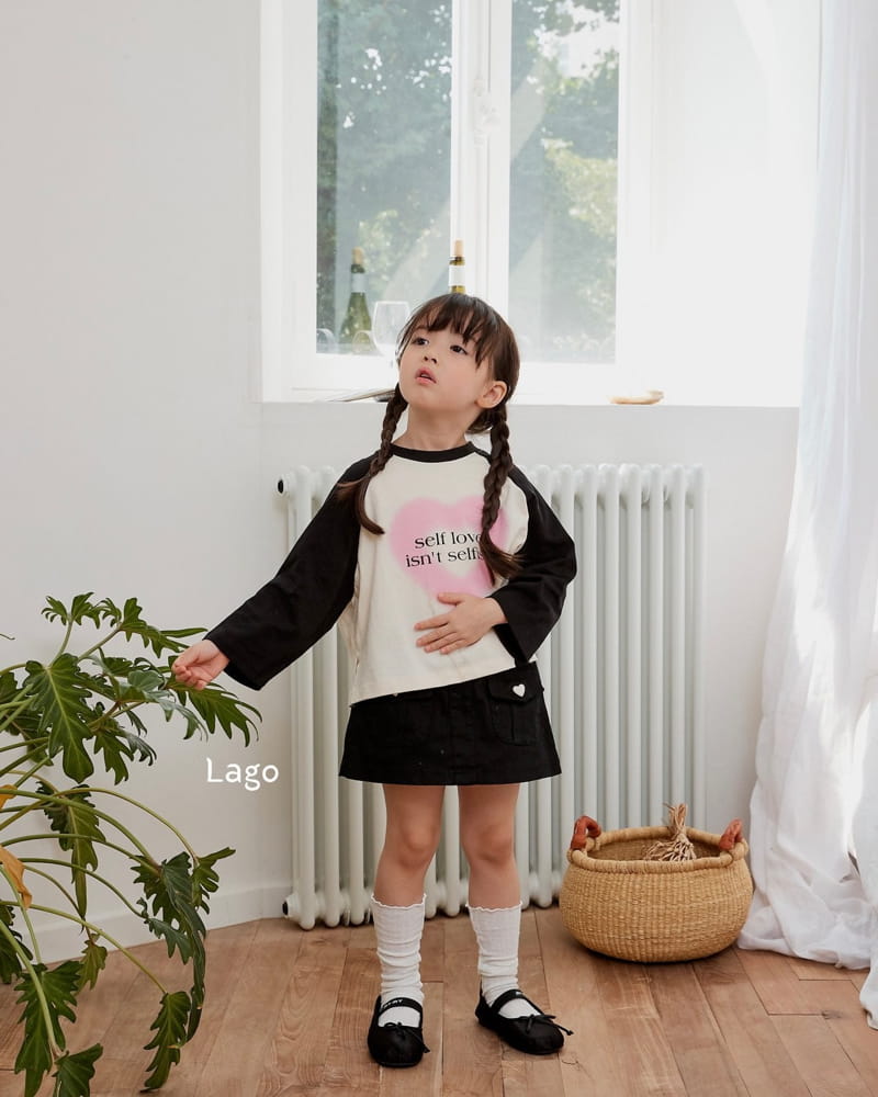 Lago - Korean Children Fashion - #childofig - Love Raglan Sweatshirt - 6