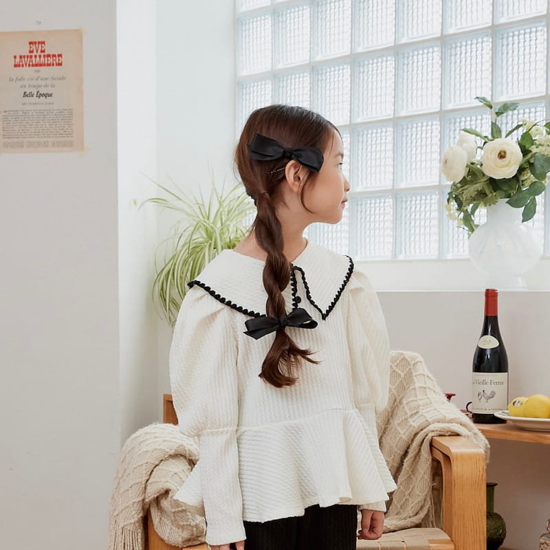 Lago - Korean Children Fashion - #fashionkids - Ribbon Hairpin - 12