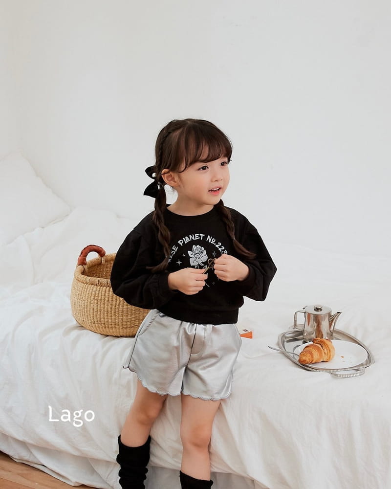 Lago - Korean Children Fashion - #kidsshorts - Rose Sweatshirt - 11